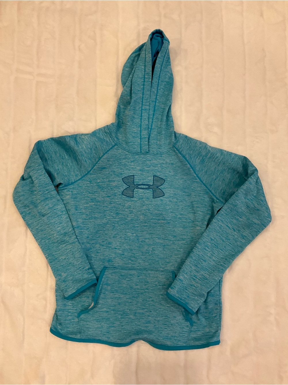 Under Armour Heather Teal Pullover Hoodie